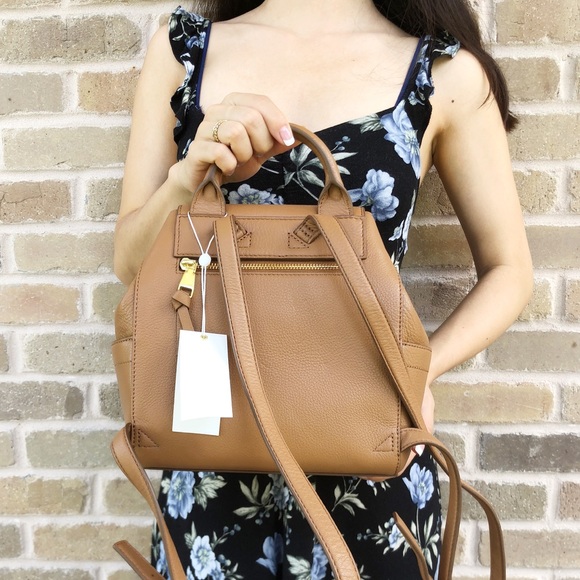 Tory Burch Whipstitch Logo Mini Backpack - Picture 5 of 8